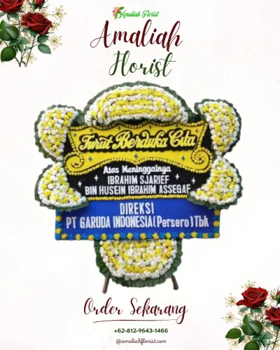 Papan Bunga Duka ganjaresik